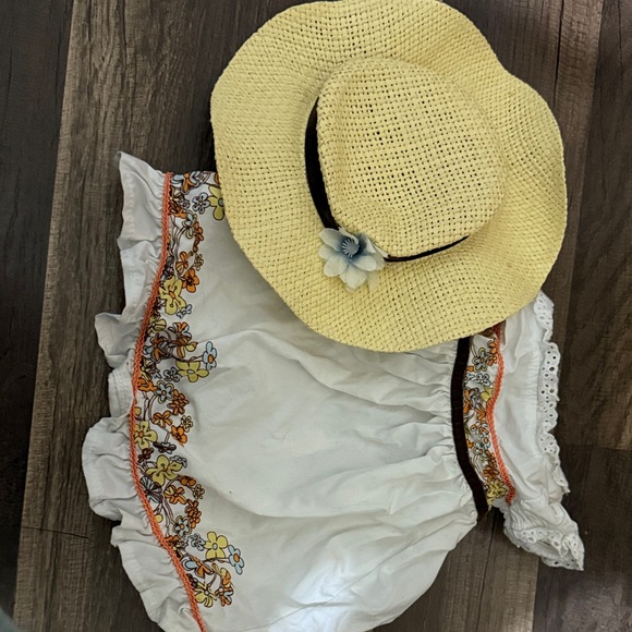 American Girl Other - American Girl Julie’s Birthday Hat and Dress Set